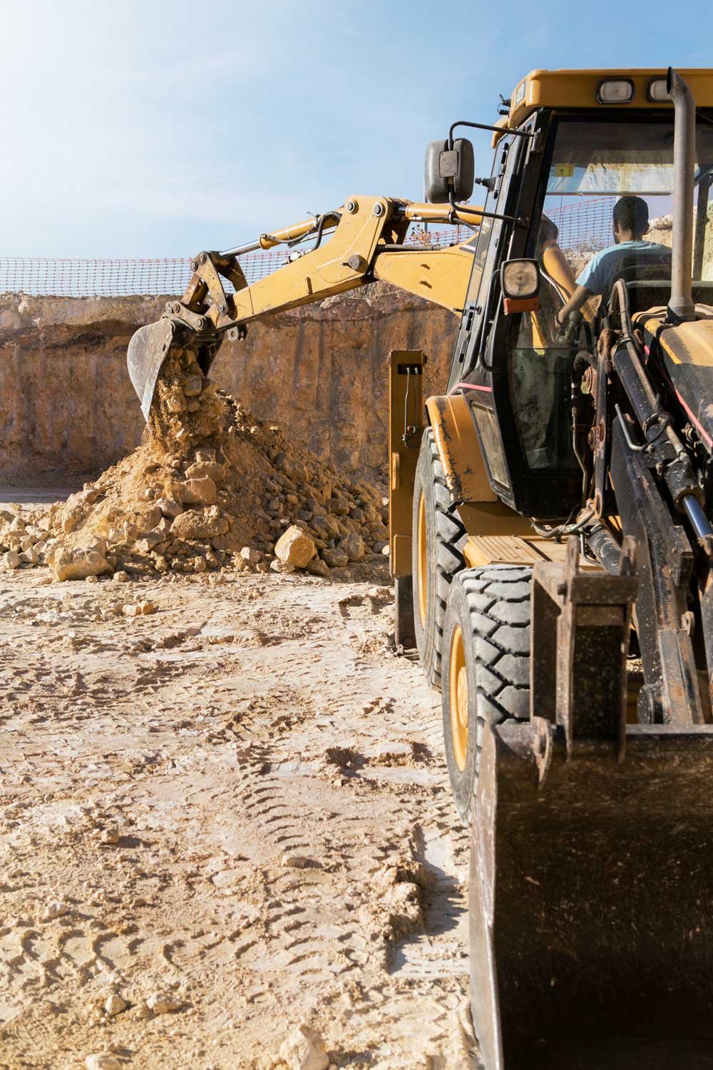 Chantier de terrassement AM BTP